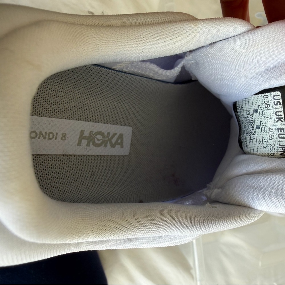 Hoka Women's Light Gray Athletic Shoes - Picture 5 of 5